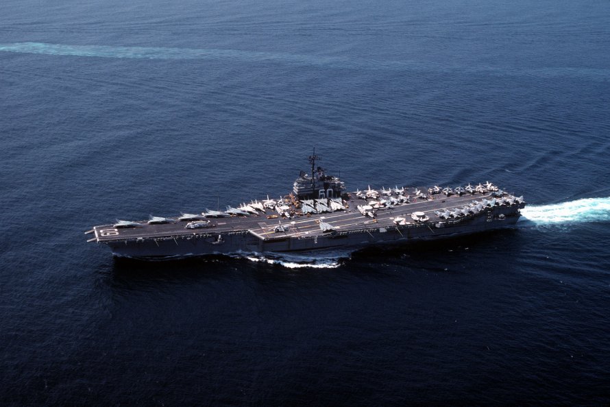 USS Saratoga CV-60