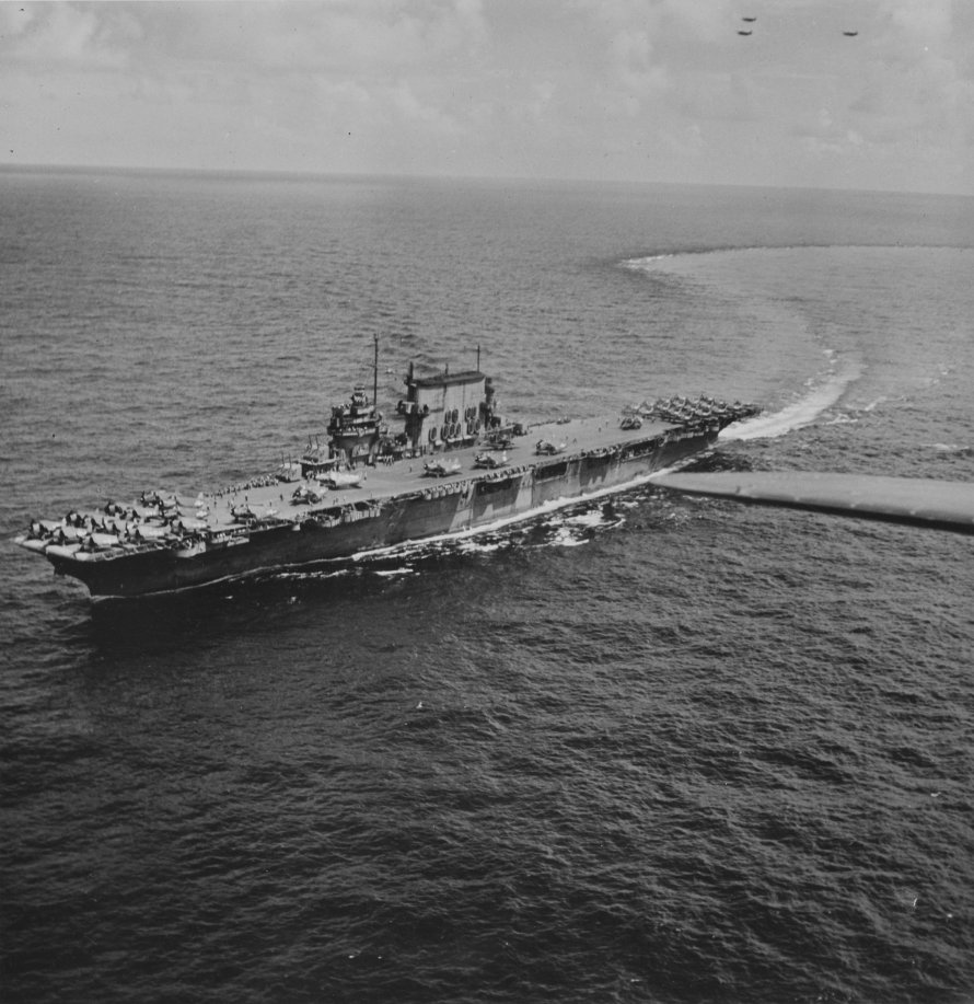Саратога авианосец 1944