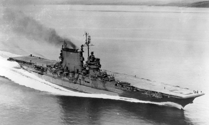 Саратога авианосец 1944