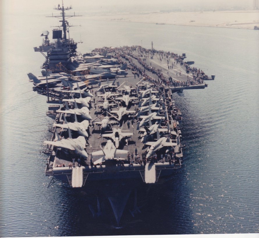 USS Saratoga CV-60
