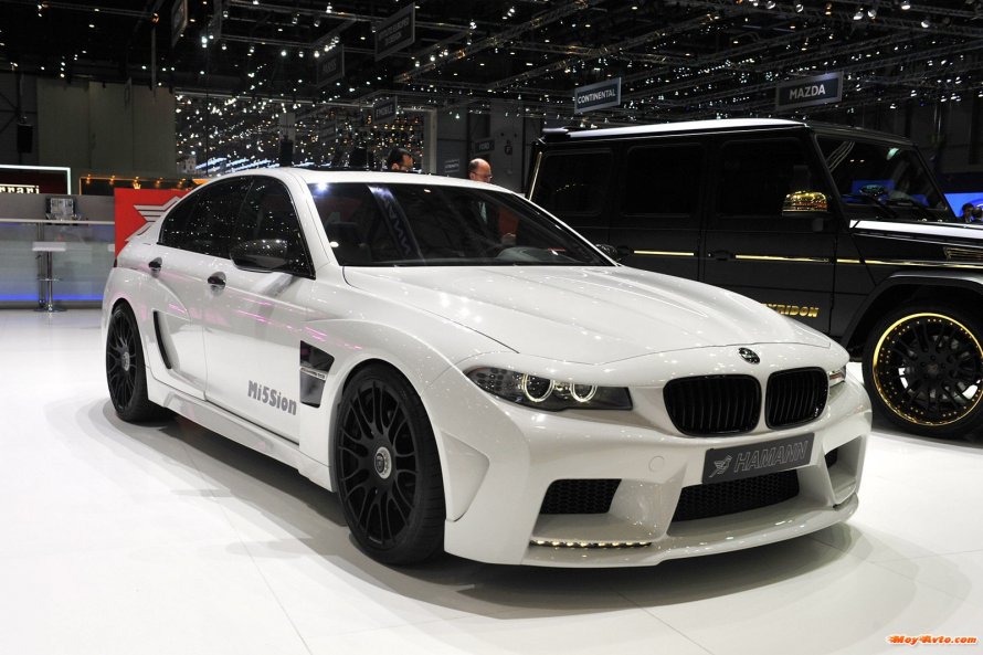 БМВ м5 Hamann белый