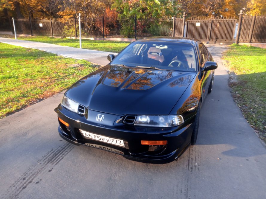 Honda Prelude 4 зелёная