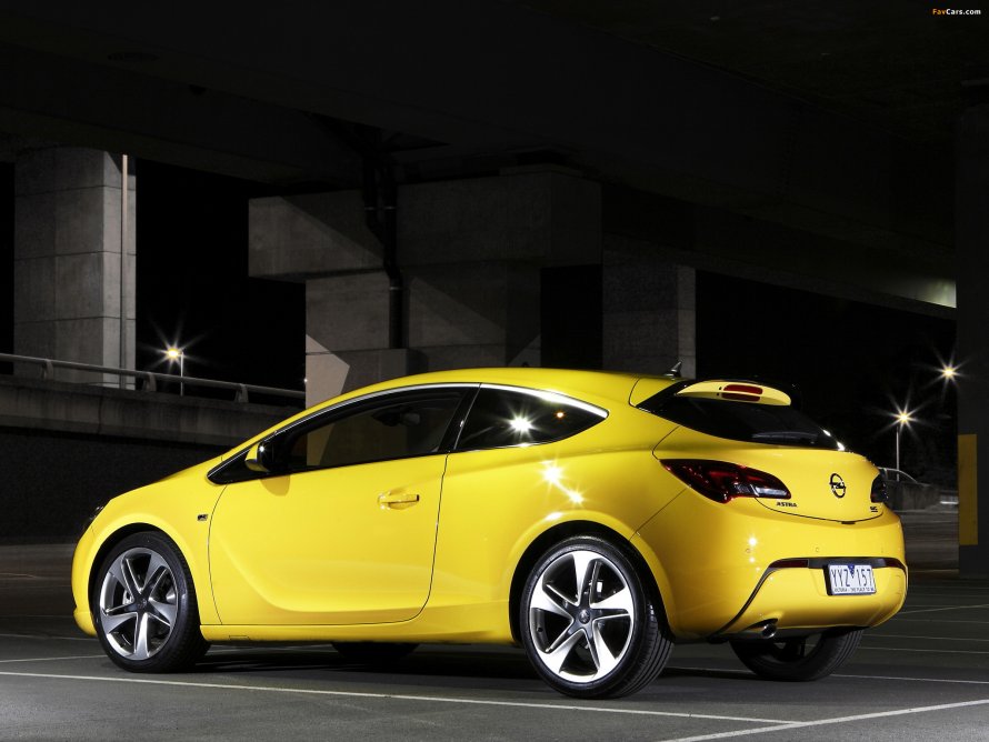 Opel Astra GTC Turbo Sport