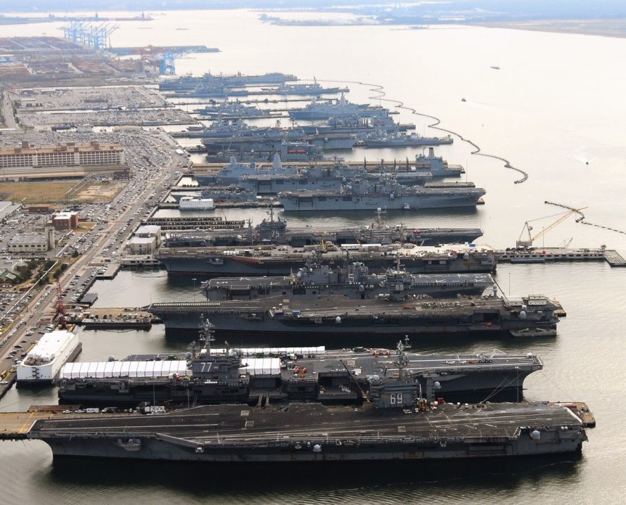 Норфолк база ВМФ США
