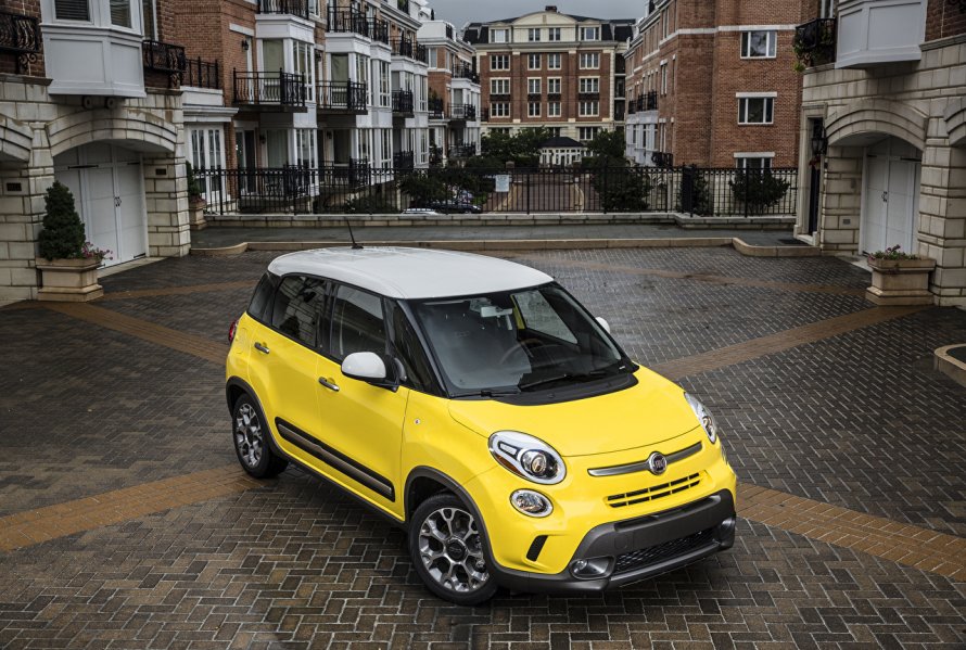 Fiat 500l Trekking 2014 Yellow