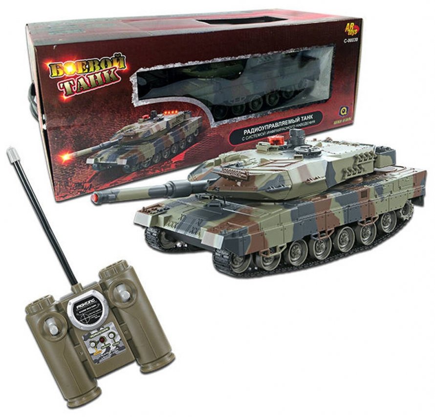 Радиоуправляемый танк Huan Qi Airsoft German Tiger масштаб 1:28 40mhz - hq782