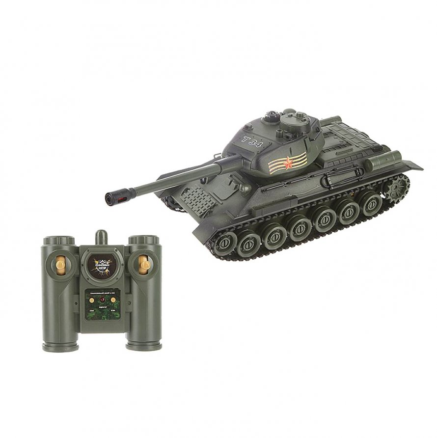 Танк радиоуправляемый Пламенный мотор t-34 СССР, масштаб 1:24, 870166
