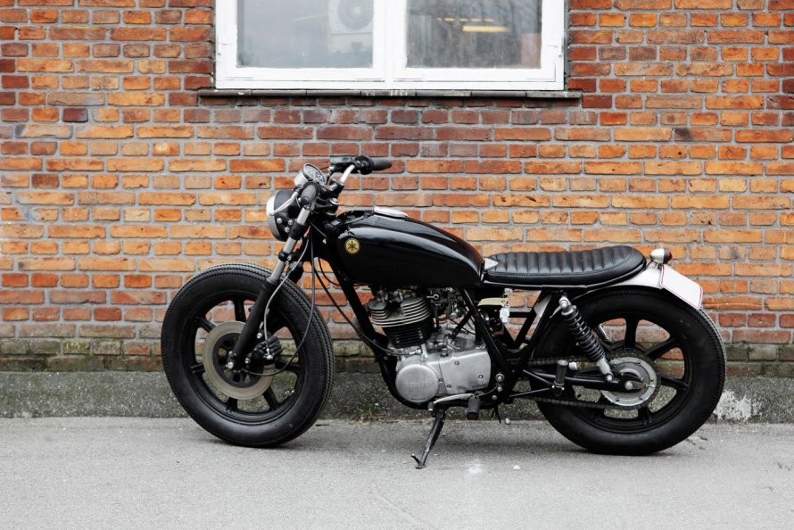 Yamaha sr500 кросс