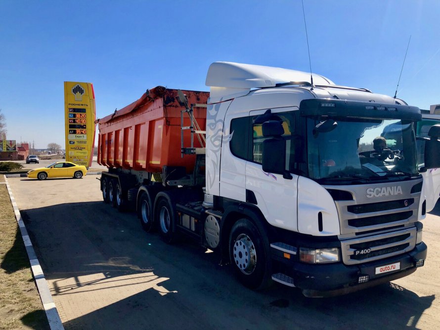 Scania p400 6х4 HSA