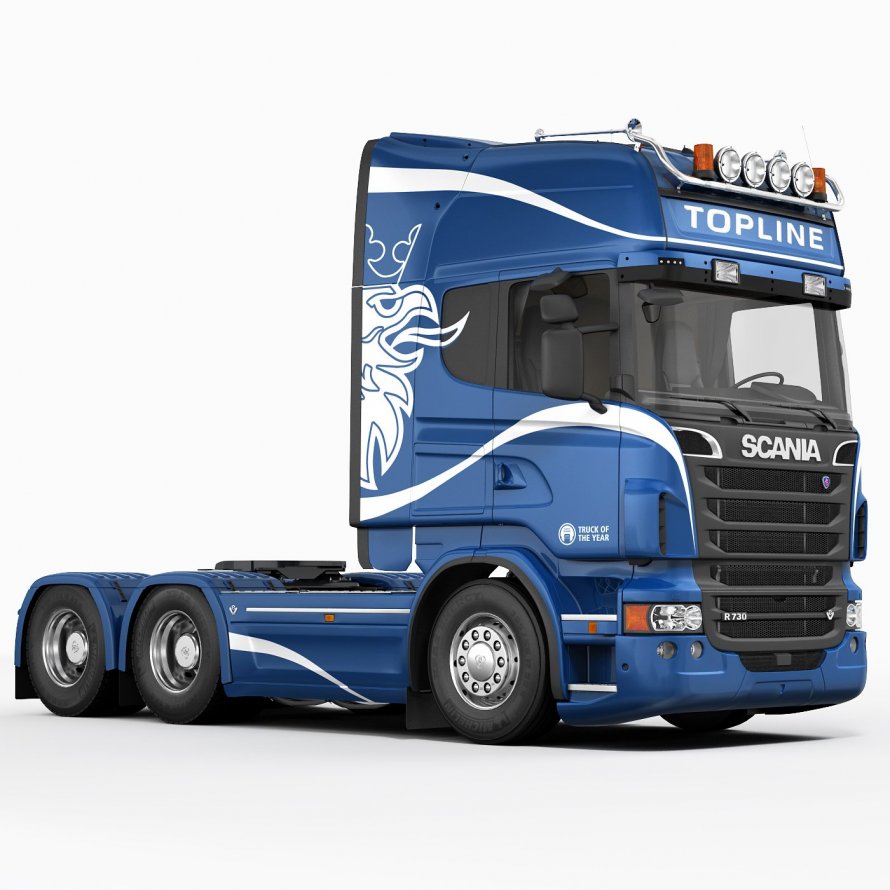 Scania r730 6x4 тягач