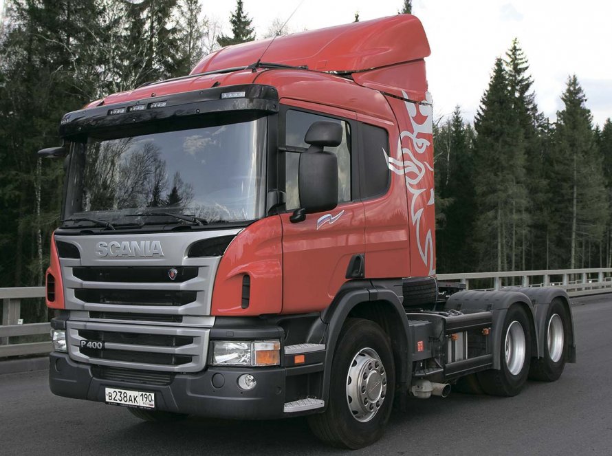 Scania p400 седельный тягач