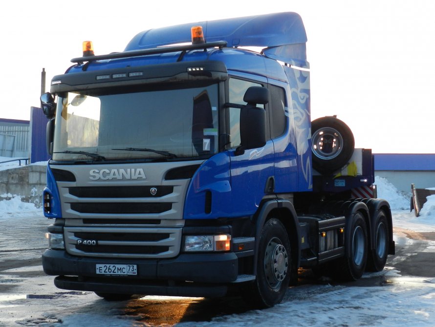 Scania p400 седельный тягач