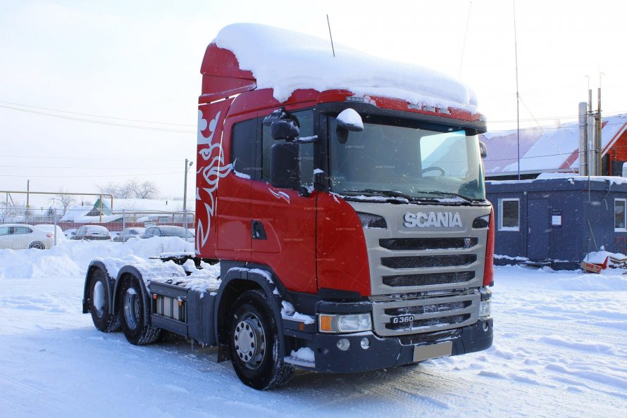 Scania g360 сзади