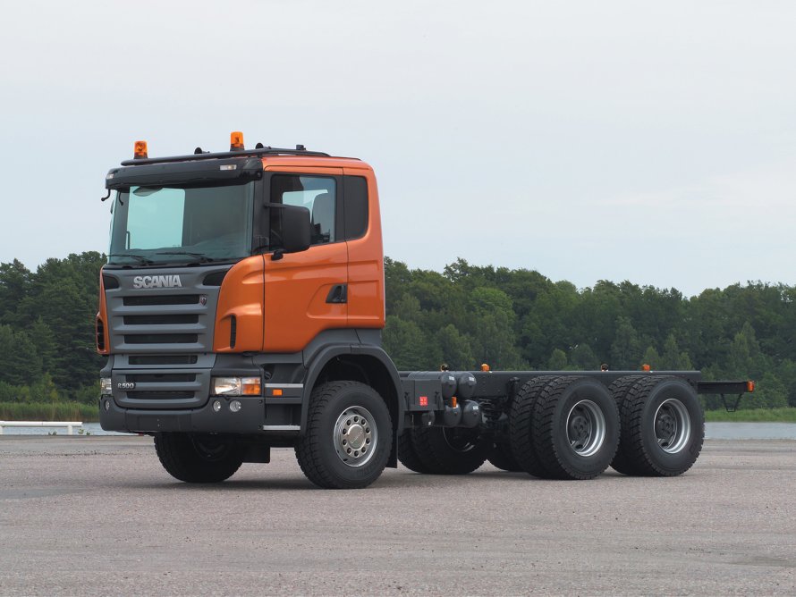 Скания r500 6x6