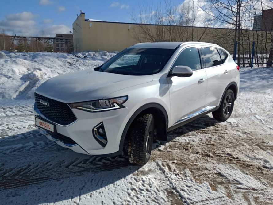 Haval f7 белый перламутр