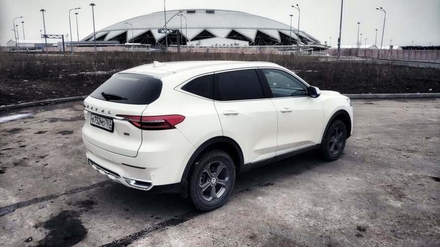 Haval f7x белый
