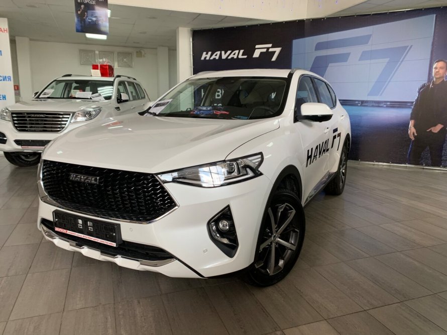 Хавал ф7 белый тонированный