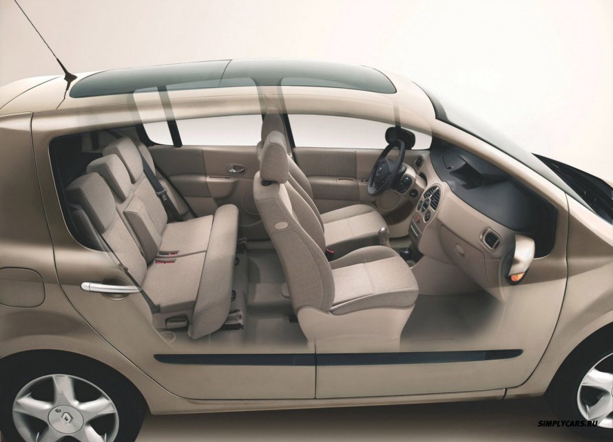 Renault Modus салон