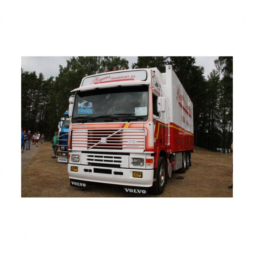 Volvo f12 спойлер