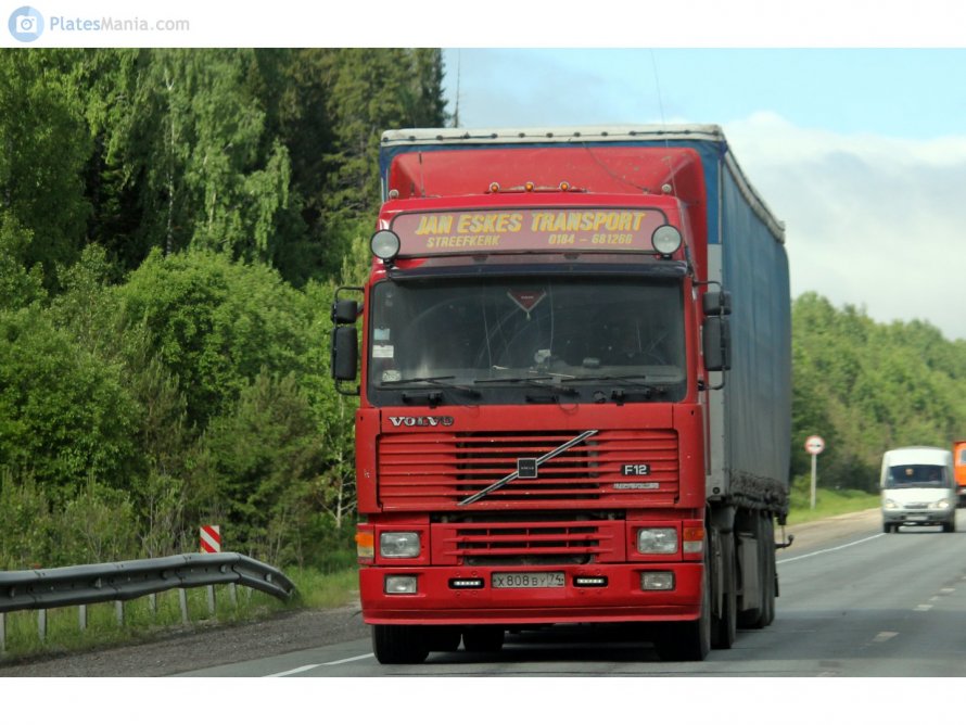 Volvo f12 Интердевочка