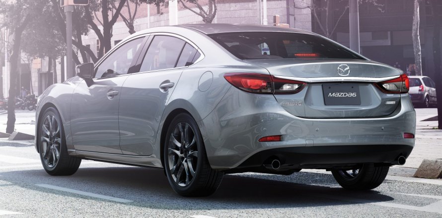 Mazda 6 белая скайактив