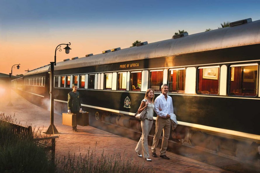 Rovos Rail поезд ЮАР