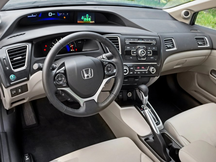 Honda Civic 2012 седан салон