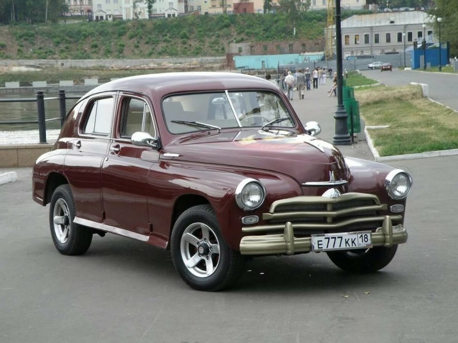ГАЗ-м72 полноприводная победа