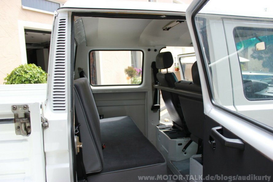 VW t3 Doka салон