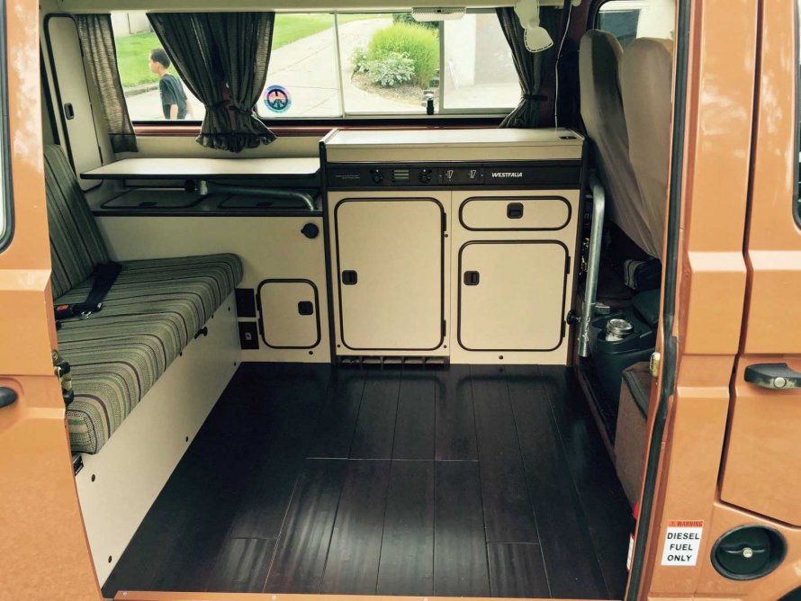 Volkswagen Transporter t3 салон