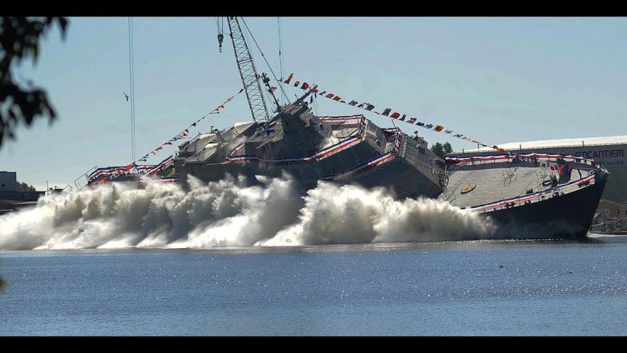 Спустили на воду новый корабль