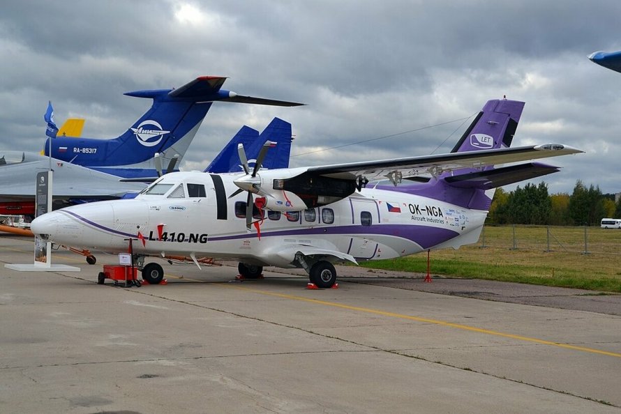 Чешский самолёт l-410