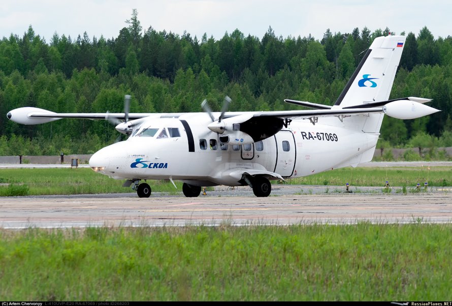Авиакомпания скол l-410
