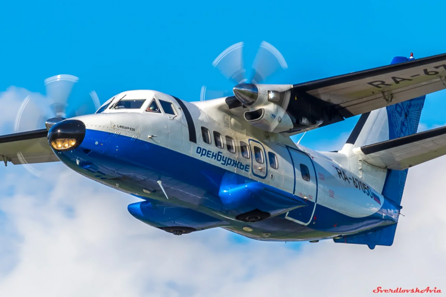 Самолёт л-410 УВП-е20