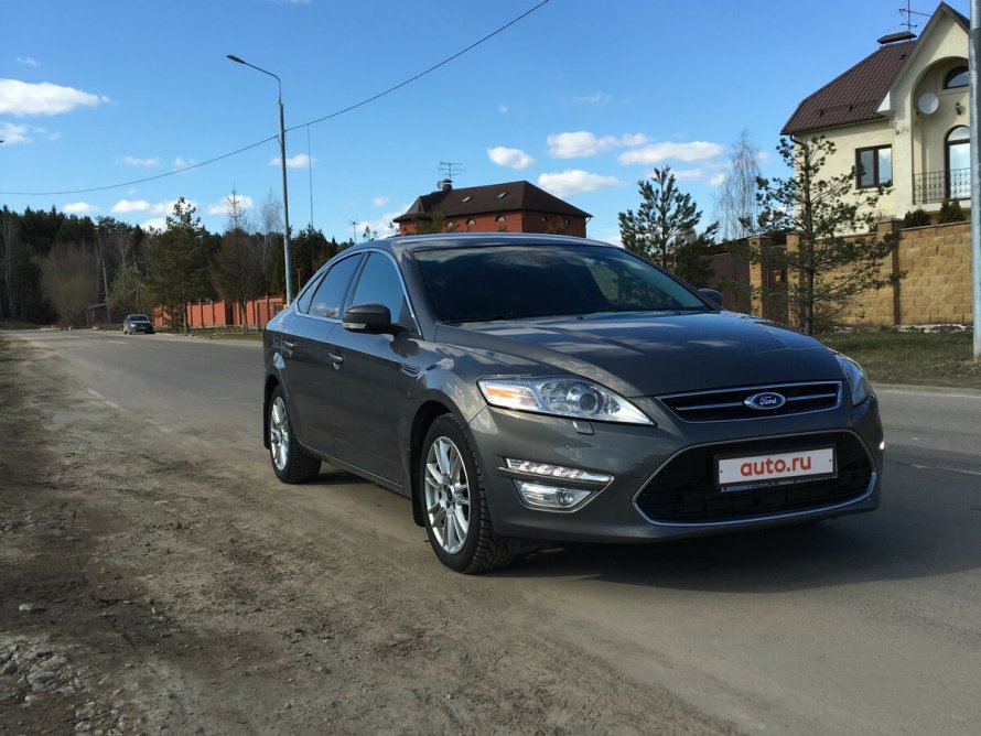 Ford Mondeo 4 седан черный