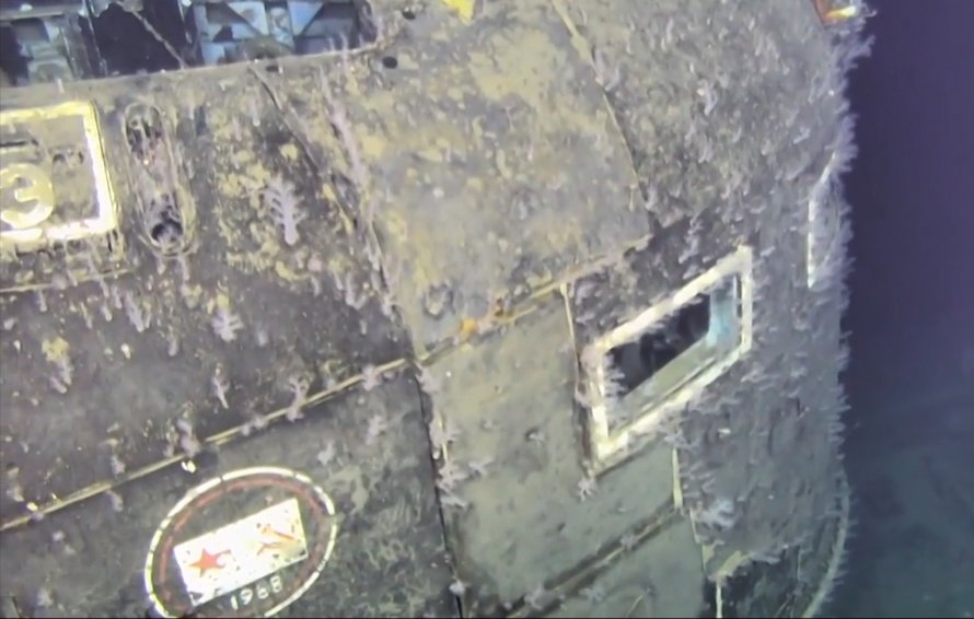 АПЛ К-278 комсомолец на дне