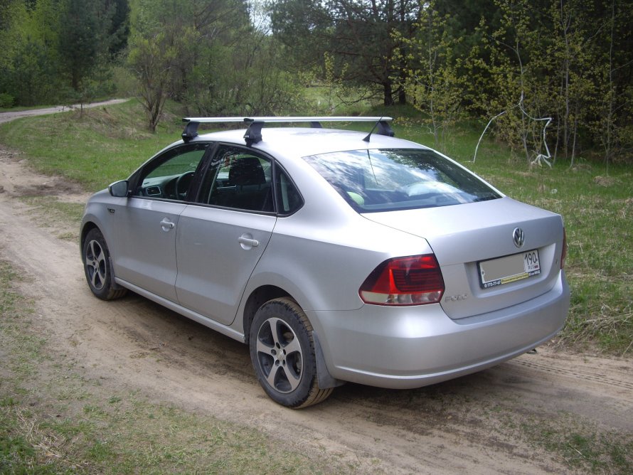 Volkswagen Polo багажник на крышу