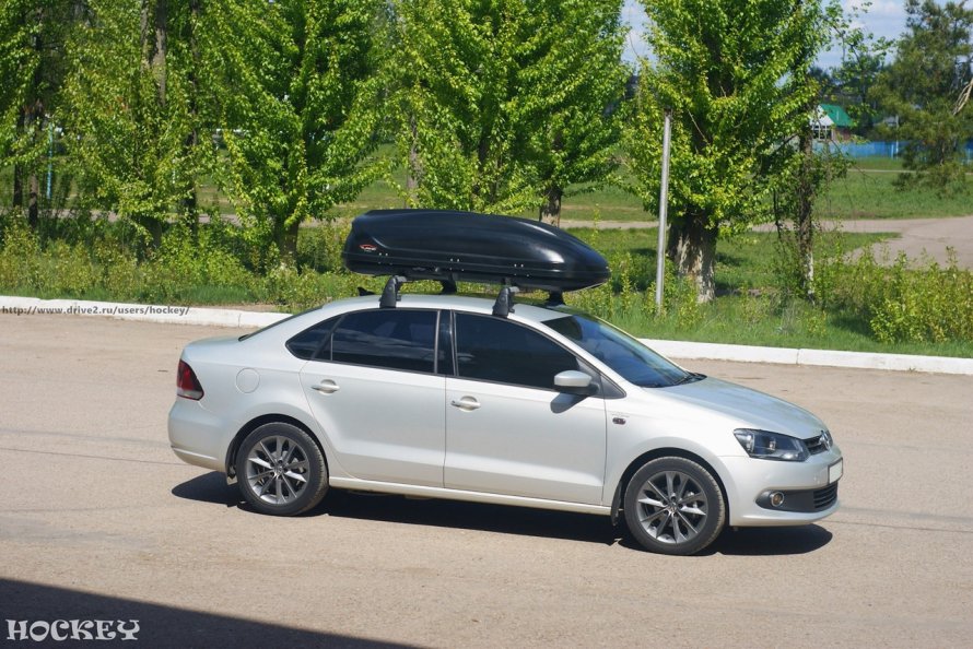 VW Polo sedan рейлинги