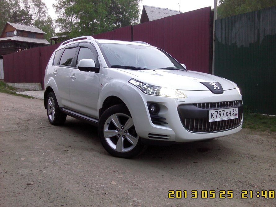 Citroen c Crosser клиренс