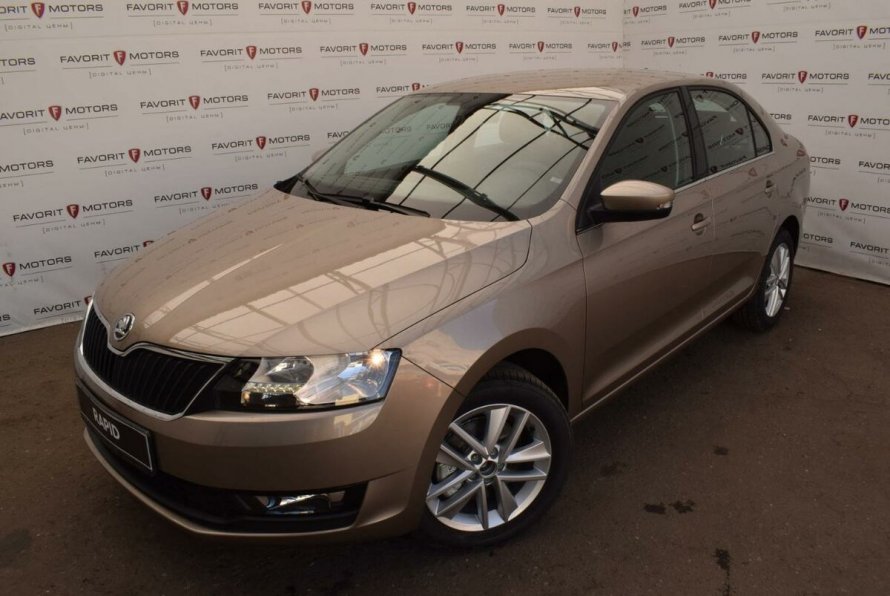 Skoda Rapid Titanium Beige