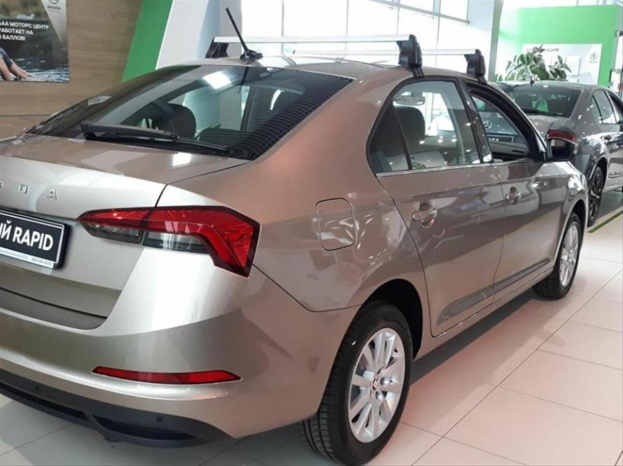 Skoda Octavia a7 бежевая