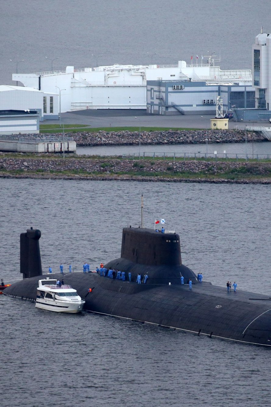 Российская подлодка проекта 941 «акула»