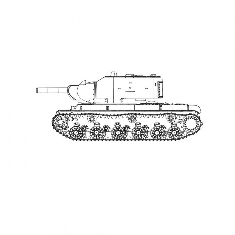 Кв 2 с пушкой 152 мм