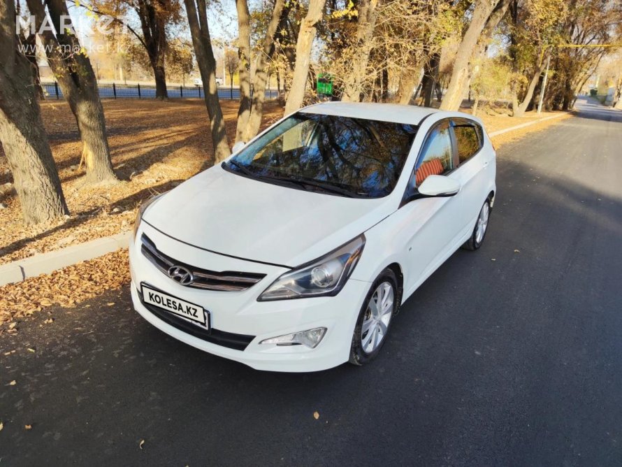 Hyundai Accent 2008 белый