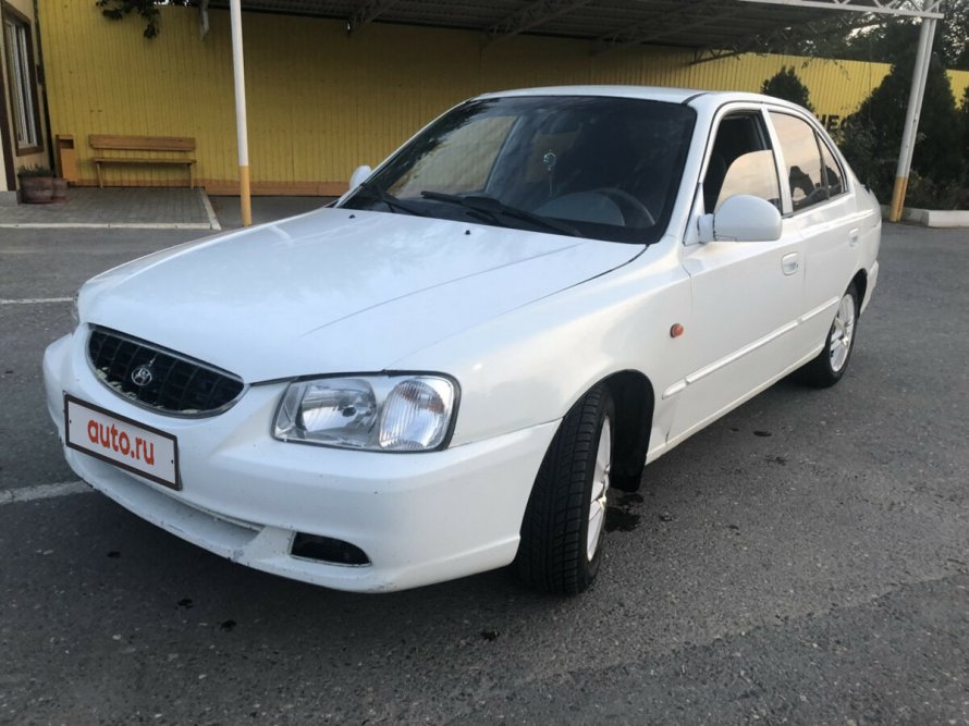 Hyundai Accent 2008 белый