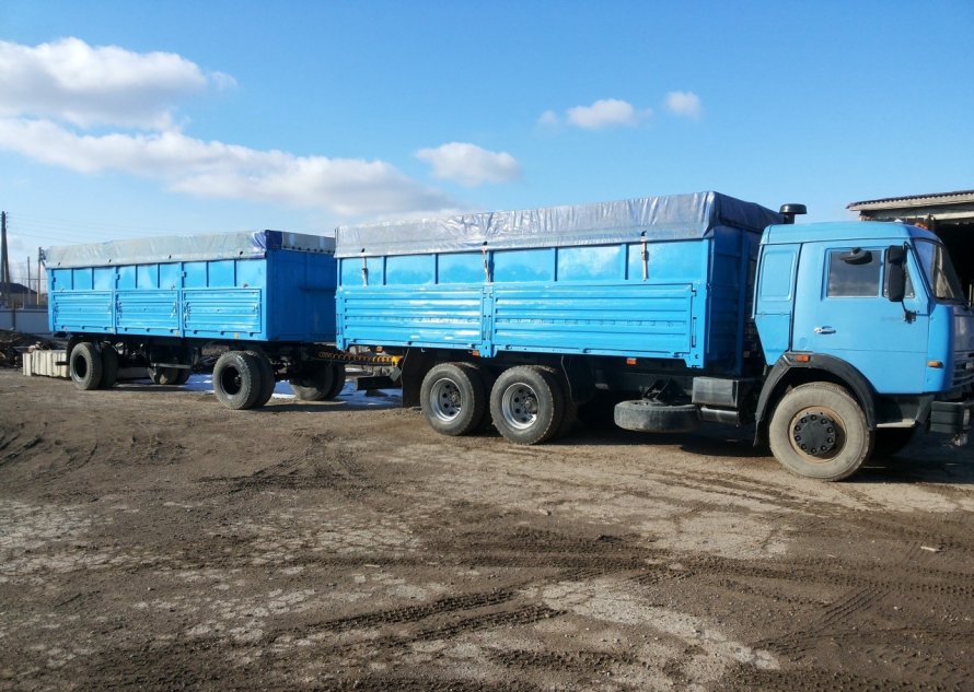 КАМАЗ 5320 бортовой зерновоз