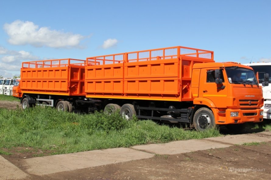 Автопоезд КАМАЗ зерновоз 65115