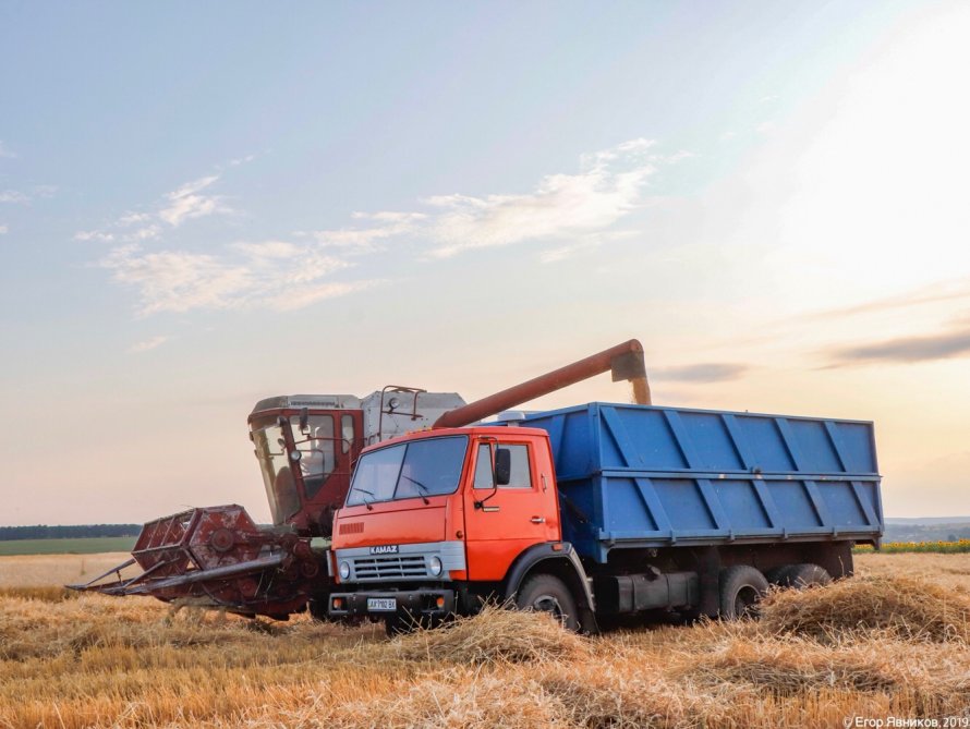 КАМАЗ урожай 55102