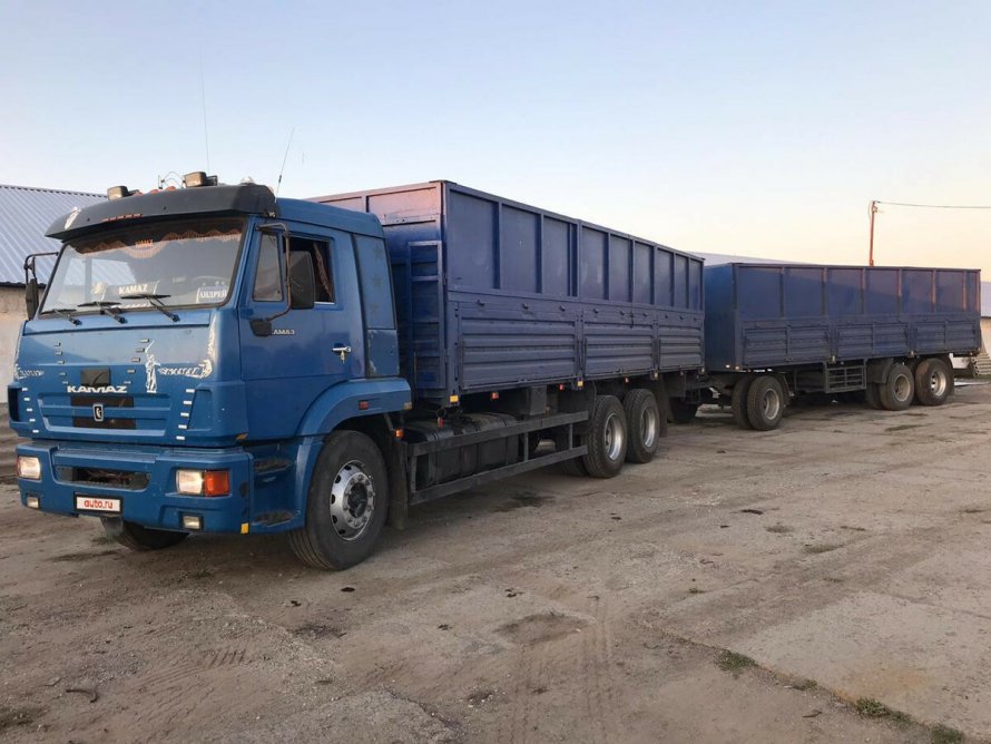 КАМАЗ 65117 зерновоз
