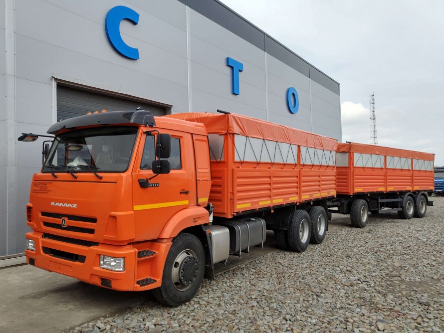 КАМАЗ 65221 зерновоз